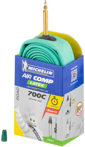 Michelin Schlauch A1 Aircomp Latex Road für 28" - universal/22/23-622 SV 40 mm