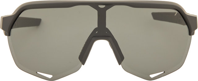 100% S2 Smoke Sportbrille - soft tact black/smoke