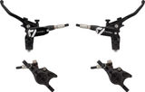 Hope Tech 4 X2 Front+Rear Disc Brake Set w/ Composite Cable