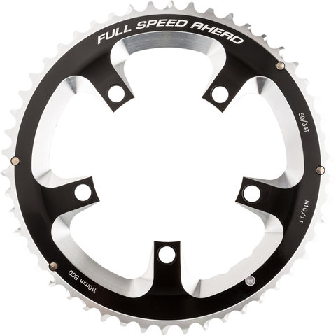 FSA Super Type Road, N-11, 110 mm BCD Chainring - black/50 tooth