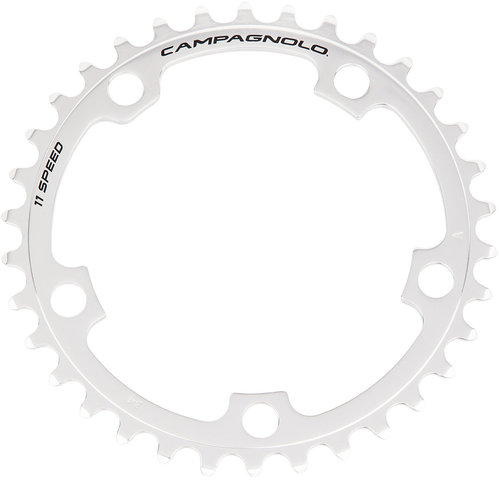 Campagnolo Athena CT, 11-speed, 5-Arm, 110 mm BCD Chainring 2013 Closeout - silver/34 tooth