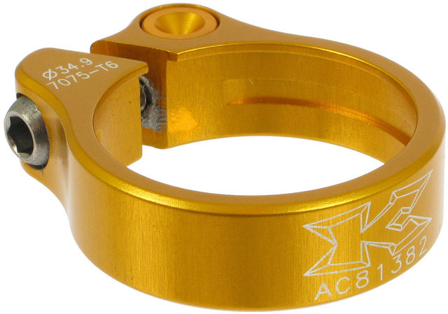 KCNC Abrazadera de sillín Road Lite SC7 - gold/34,9 mm