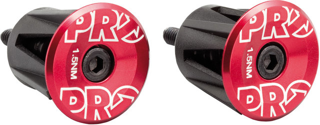 PRO Bar End Plugs - red/universal