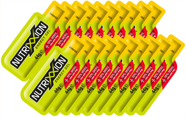 Nutrixxion Gel - 20 Pack - banana/880 g