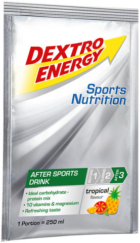 Dextro Energy After Sports Drink Beutel - 1 Stück - tropical/44,5 g