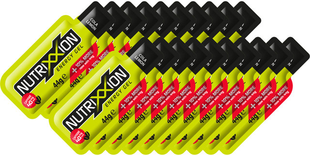 Nutrixxion Gel - 20 Pack - cola lemon - caffeine/880 g