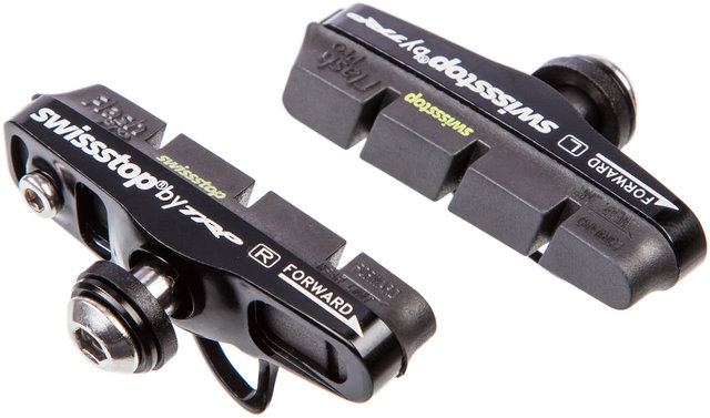 Swissstop Bremsschuhe Cartridge Full Type FlashPro Elite Carbon für Shimano/SRAM - black prince/universal