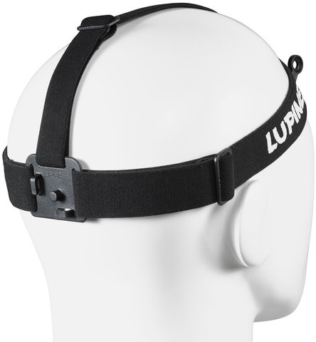 Lupine Stirnband für Neo / Piko - schwarz/universal