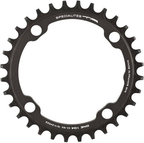 TA ONE 104 Chainring, 4-arm, 104 mm BCD - black/32 tooth