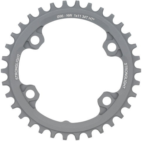 Stronglight HT3 Shimano FC-M9000 Chainring 11-speed, 4-Arm, 96 mm BCD - grey/34 tooth