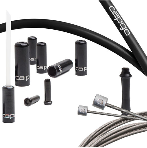 capgo OL Shift Cable set for Campagnolo - black/universal