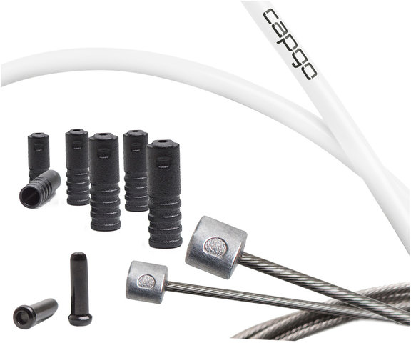 capgo BL ECO Shift Cable Set for Shimano/SRAM - white/universal