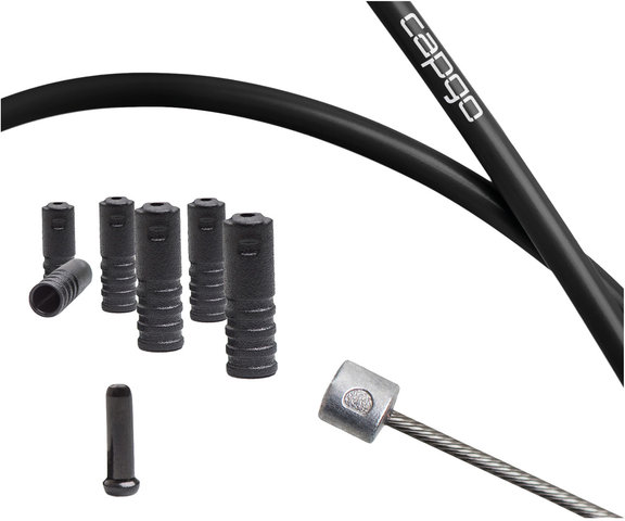 capgo BL ECO Long Shift Cable set for Shimano/SRAM MTB 1-speed and e-bikes - black/universal