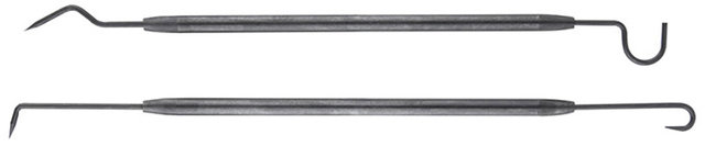 Birzman O-Ring Hooks, Set of 2 - black-silver/universal