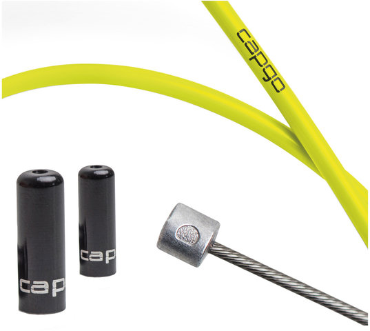 capgo BL Cable Set for Dropper Posts - neon yellow/universal