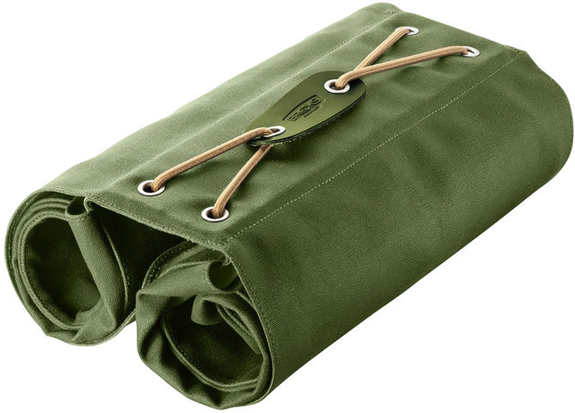 Brooks Brick Lane Roll-Up Panniers - hay green-olive/24 litres