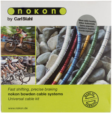 Nokon Konkavex Universal Shift or Brake Set - silver/universal
