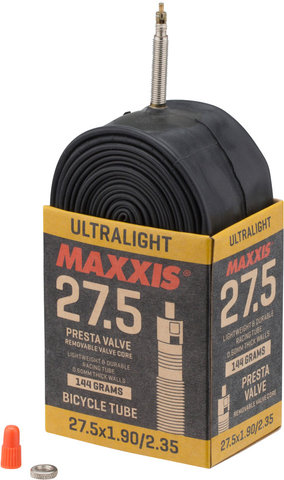 Maxxis Ultralight 27,5" Schlauch - schwarz/27,5 x 1,9-2,35 SV 36 mm
