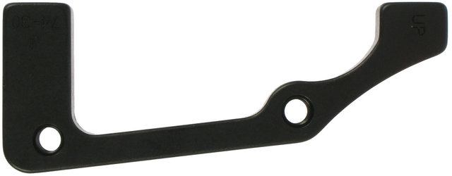 Hayes Disc Brake Adapter for 203 mm Rotors - black/front IS to PM