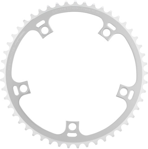 TA Competition Track Chainring, 5-arm, 144 mm Bolt Circle Diameter - silver/49 tooth