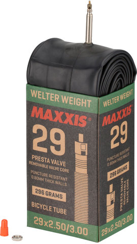 Maxxis Welterweight 29+ Tube - black/29x2.5-3.0 Presta