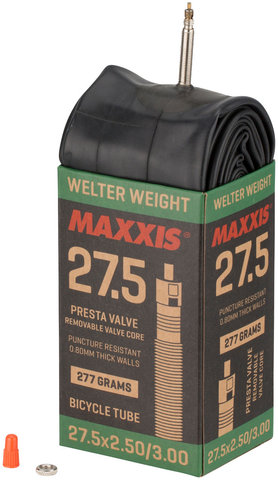 Maxxis Cámara de aire weight 27,5+ - negro/27,5 x 2,5-3,0 SV 36 mm