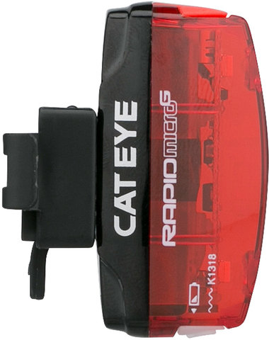 CATEYE TL-LD620G Rapid Micro G LED Rear Light - StVZO Approved - black-red/universal