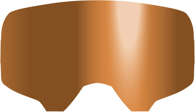 Leatt Verre Iriz UltraContrat Mirror pour Masque Velocity Goggle - bronze/universal