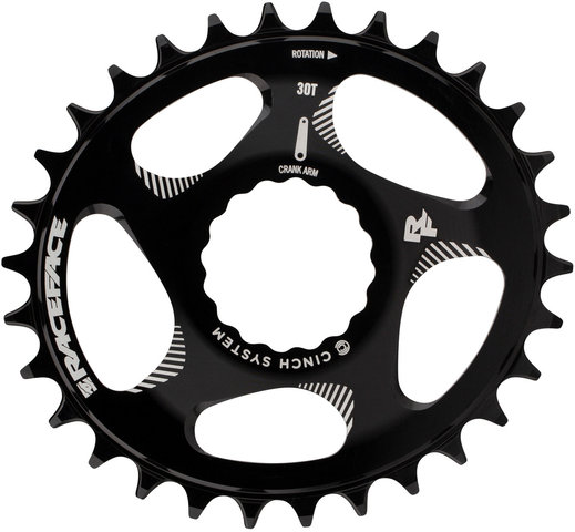 Race Face Cinch Direct Mount Oval Chainring - black/30 tooth