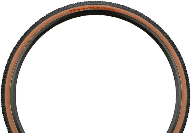 WTB Cross Boss TCS Light Fast Rolling 28" Folding Tyre - black-brown/35-622 (700x35c)