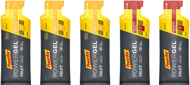 Powerbar PowerGel Fruit - 5 Pack - mixed/205 g
