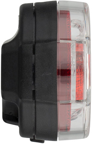 busch+müller Toplight Flat S Senso LED Rücklicht mit StVZO-Zulassung - rot-transparent/universal
