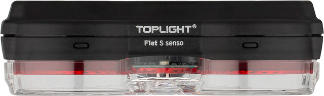 busch+müller Toplight Flat S Senso LED Rücklicht mit StVZO-Zulassung - rot-transparent/universal