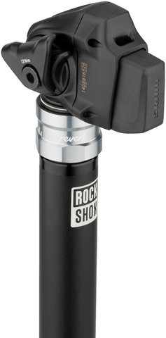 RockShox Reverb AXS 125 mm Teleskop-Sattelstütze 1x Remote links - black/31,6 mm / 390 mm / SB 0