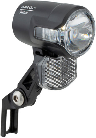 Axa Compactline 20 Front Light - StVZO approved - black/20 Lux