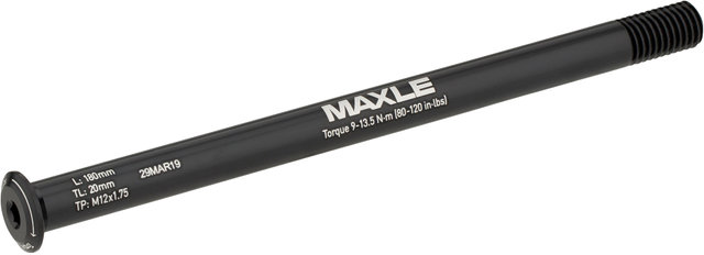 RockShox Maxle Stealth MTB Boost Rear Thru-Axle - black/12 x 148 mm, 180.0 mm