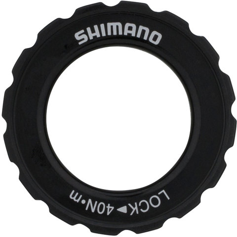Shimano SM-RT54 Center Lock Brake Rotor w/ External Teeth - silver/180 mm