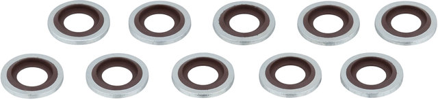 Jagwire O-Rings for Brake Hoses - silver-brown/M8 (Mineral Oil)