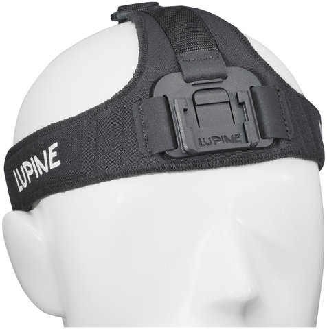 Lupine HD Headband FrontClick Piko R / Blika R - black/universal