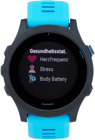 Garmin Smartwatch Course et Triathlon Forerunner 945 GPS Tri Bundle - bleu-ardoise/universal