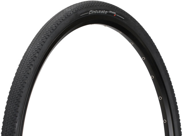 Pirelli Cinturato Gravel Hard Terrain TLR 28" Folding Tyre Set - black/35-622 (700x35c)