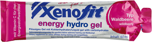 Xenofit energy hydro gel - 1 pack - wild berry/60 ml