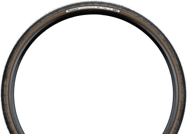 Panaracer GravelKing SK TLC 28" Folding Tyre - black-brown/32-622 (700x32c)