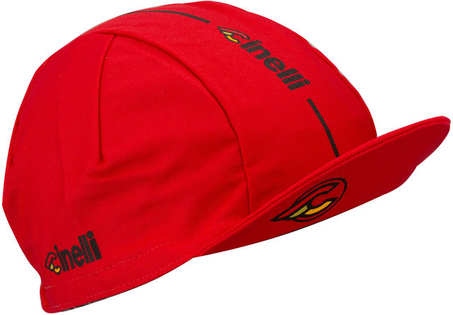 Cinelli Supercorsa Cycling Cap - rosso Ferrari/unisize
