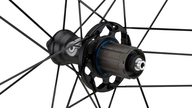 Campagnolo Juego de ruedas Scirocco C17 - black/28" set (RD 9x100 + RT 10x130) Shimano
