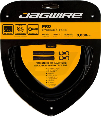 Jagwire Conduite de Frein Mountain Pro Hydraulic Hose - stealth black/3000 mm
