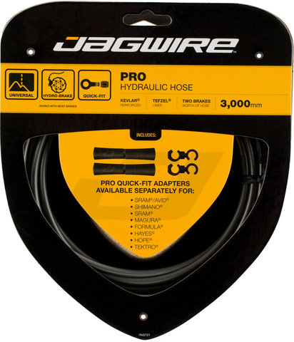 Jagwire Mountain Pro Hydraulic Hose - ice gray/3000 mm