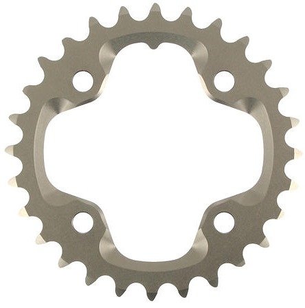 Truvativ 4-Arm, 80 mm BCD Chainring for XX - grey/28 tooth
