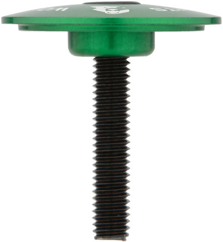 Wolf Tooth Components Ultralight Top Cap - green/1 1/8"