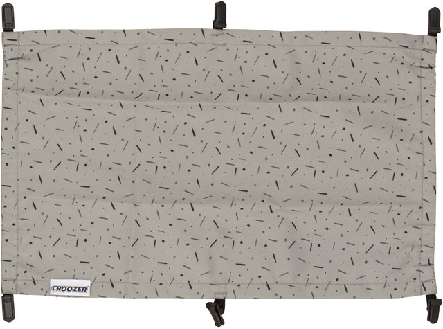 Croozer Sun Cover for Kid Keeke 1 - stone grey-colored/universal